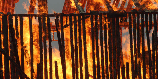 ivanov papa westray orkney scotland burning house 
